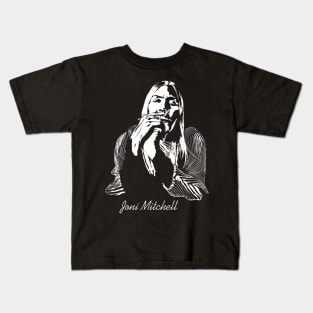 Joni Mitchell Kids T-Shirt